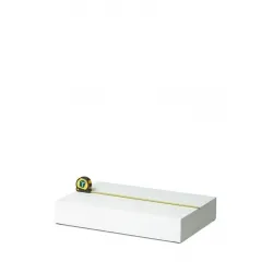 Skyltfönsterpodium, vit matt, 40 x 60 x 10 cm