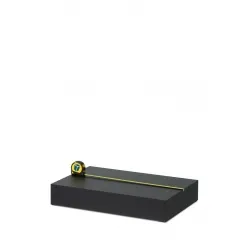 Skyltfönsterpodium, svart matt, 40 x 60 x 10 cm