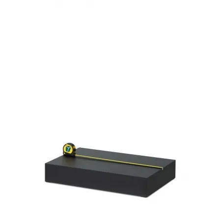 Skyltfönsterpodium, svart matt, 40 x 60 x 10 cm