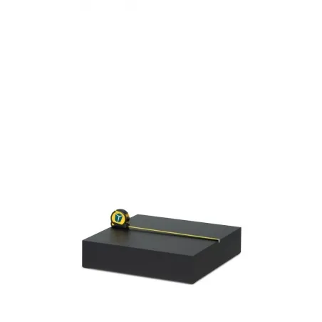 Skyltfönsterpodium, svart, måttbeställt