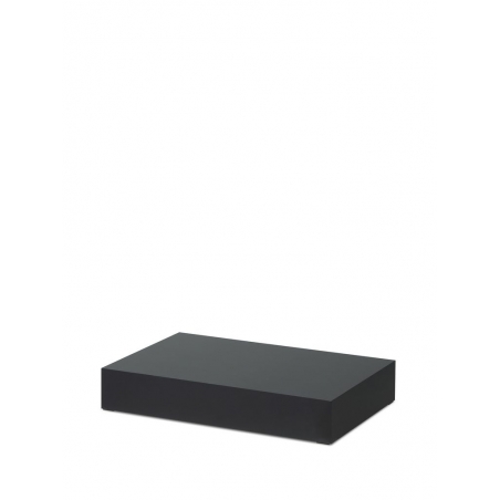 Skyltfönsterpodium, svart matt, 40 x 60 x 10 cm
