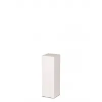 MDF witte sokkels | plantenzuilen | zuilen wit MDF zijdeglans