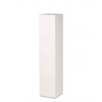 MDF witte sokkels | plantenzuilen | zuilen wit MDF zijdeglans