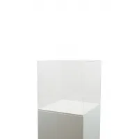 Plexiglas beschermkap | plexiglas stolp | maquettekap op maat