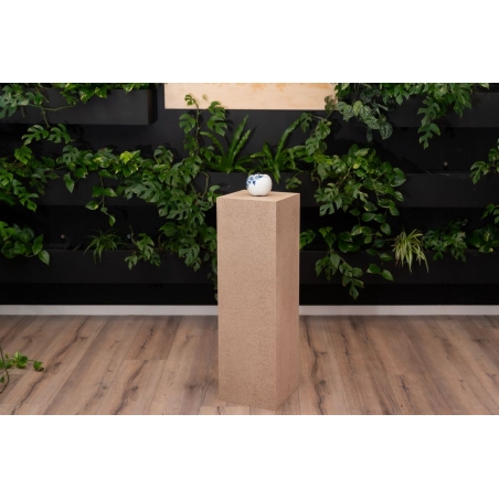 Eco-piedestal, 30 x 30 x 115 cm