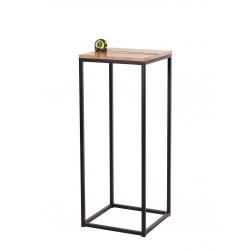 Demonterbart industriellt podium av svart stål