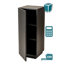 Kastsokkel | sokkel met deur | zuil als kast | opbergzuil