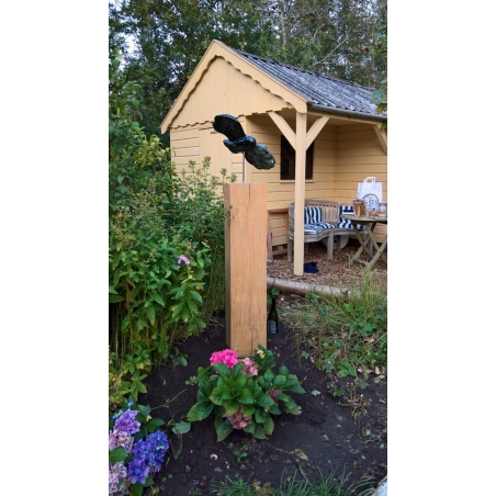 Eiken houten sokkels | massief houten zuilen | uitstekende kwaliteit