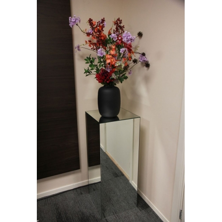 Spegelpiedestal glas