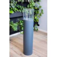 Ronde plexiglas beschermkappen voor productpresentatie