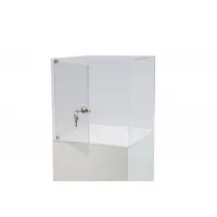 Plexiglas beschermkap | plexiglas stolp | maquettekap op maat