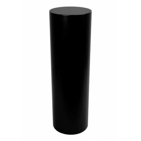 Runt podium svart 50 x 50 x 100 cm