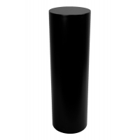 Runt podium svart 50 x 50 x 100 cm