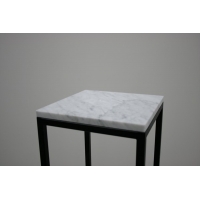 Topp av vit marmor (Carrara, 20mm), 40 x 40 cm