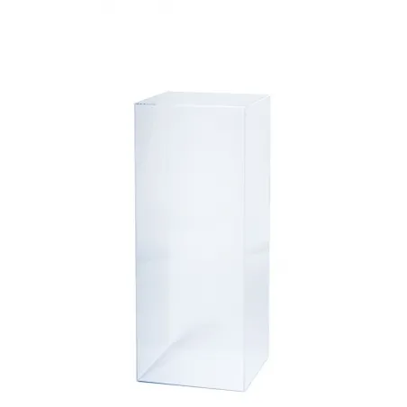 Plexiglas sokkels | zuilen  van plexiglas | ook op maat in kleur