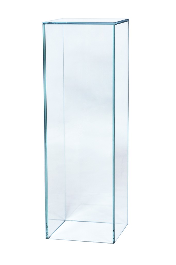 Piedestal av glas