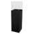 Piedestal svart + skyddsmonter + led